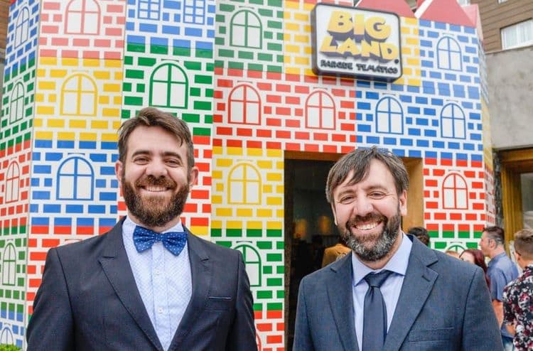 Os irmãos Denis e Sandro Schaulet são os fundadores da Big Land.